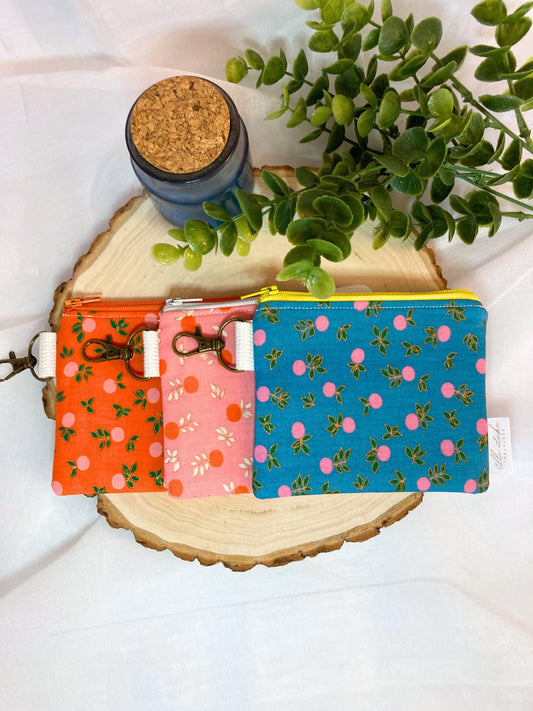Mini Keychain Zipper Coin Pouch | Ruby Star Society Stay Gold Melody Miller | Small Wallet Card Holder | Purse Organizer | Teacher Gift