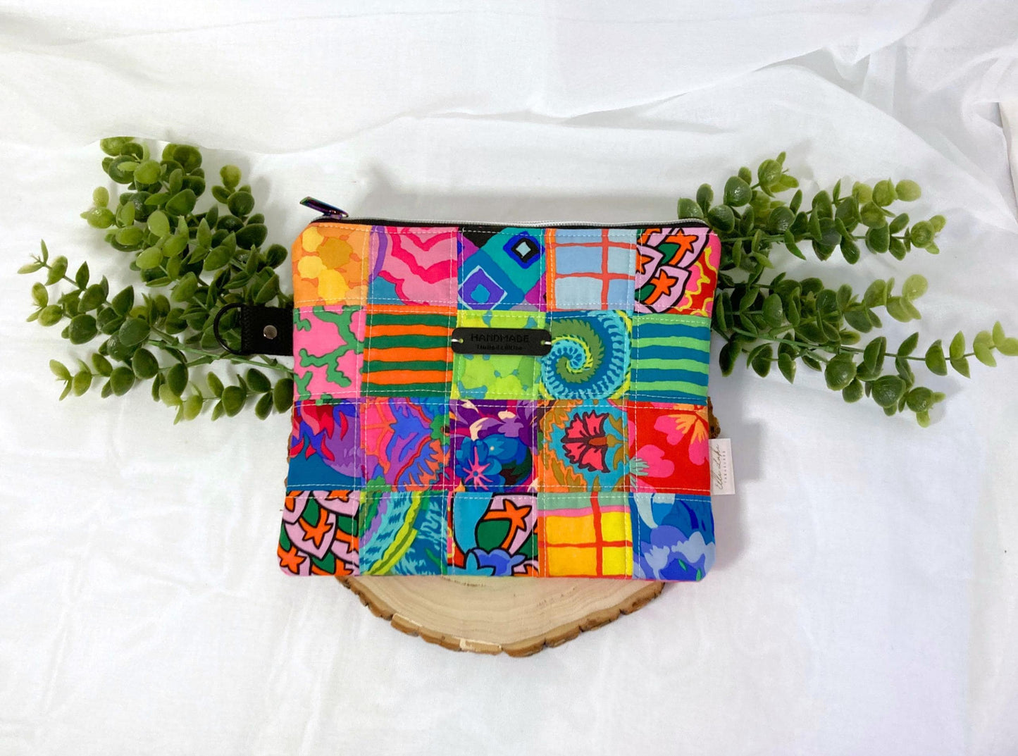 Patchwork Quilted Bag | Kaffe Fasset Book Sleeve Cover