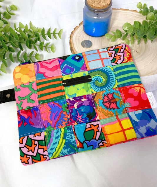 Patchwork Quilted Bag | Kaffe Fasset Book Sleeve Cover